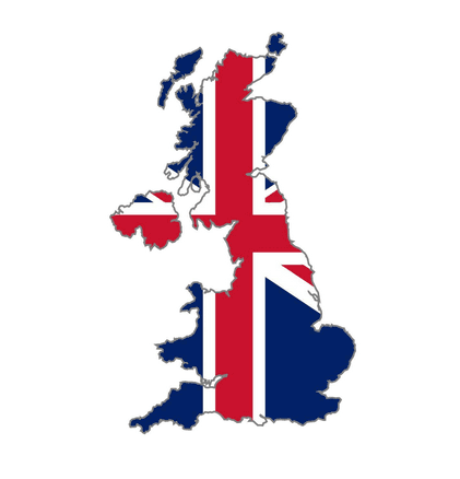 Delivery coverage across Great Britain
